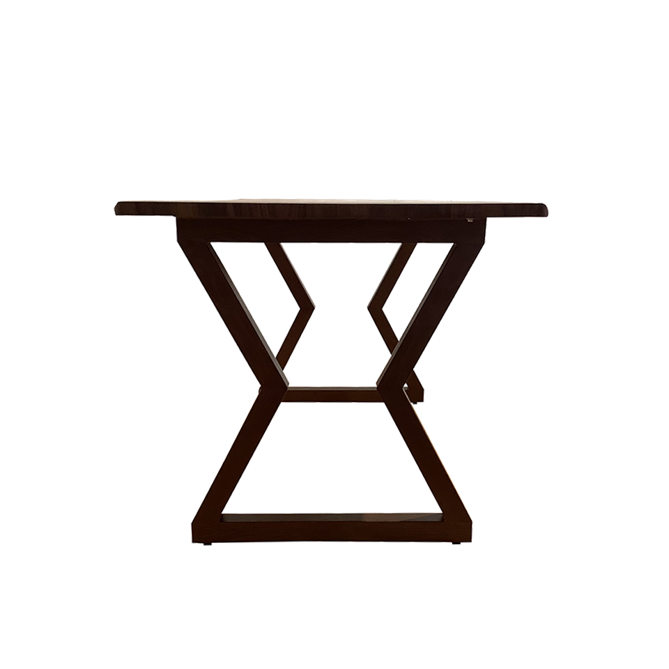 SDT-8885ダイニング【送料無料】（140天板）ウォールナット×（脚）ウォールナット