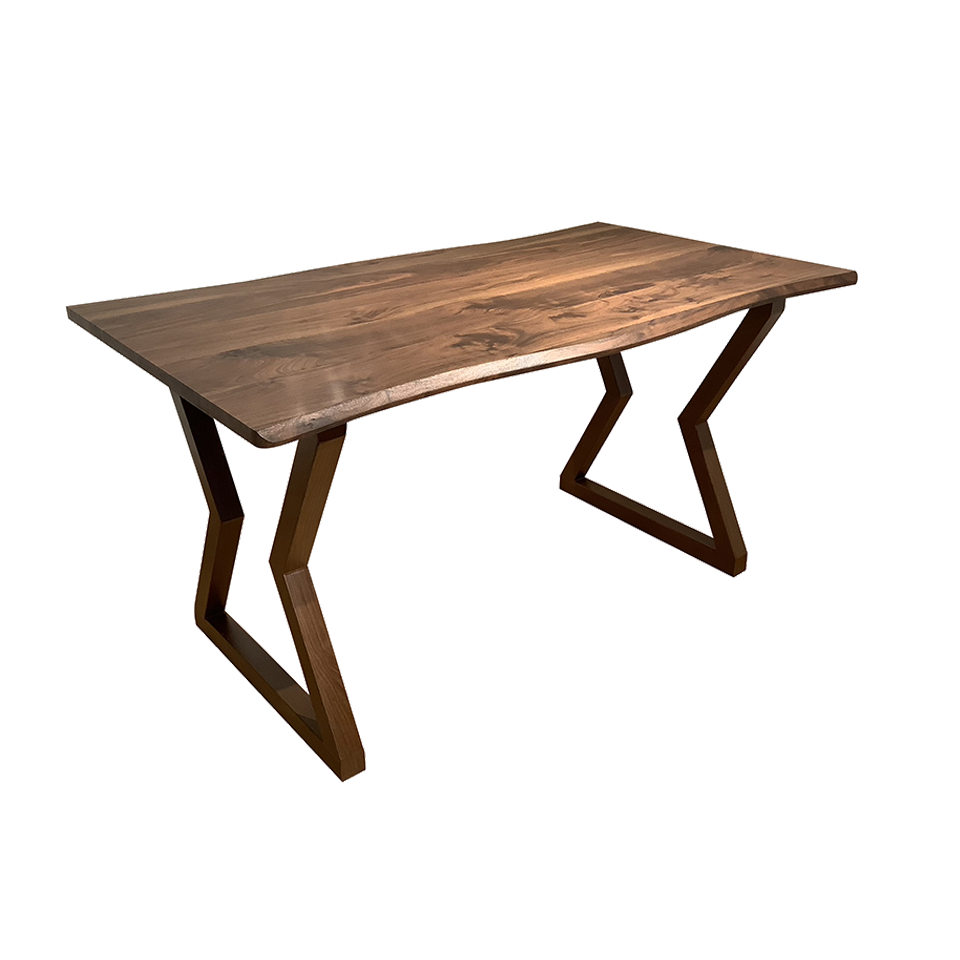 SDT-8885ダイニング【送料無料】（140天板）ウォールナット×（脚）ウォールナット