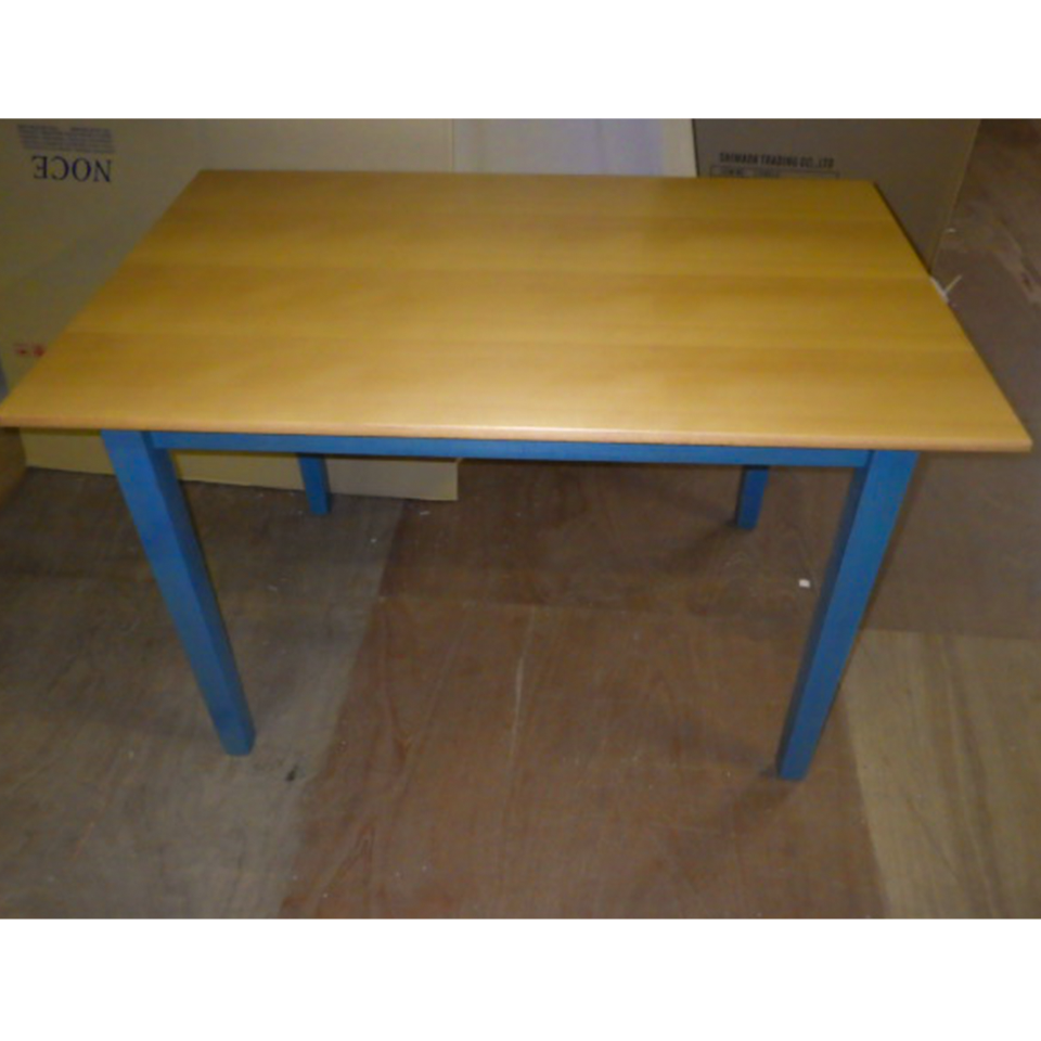 【アウトレット】チェルノレクタングラーテーブル【送料無料】ブルー