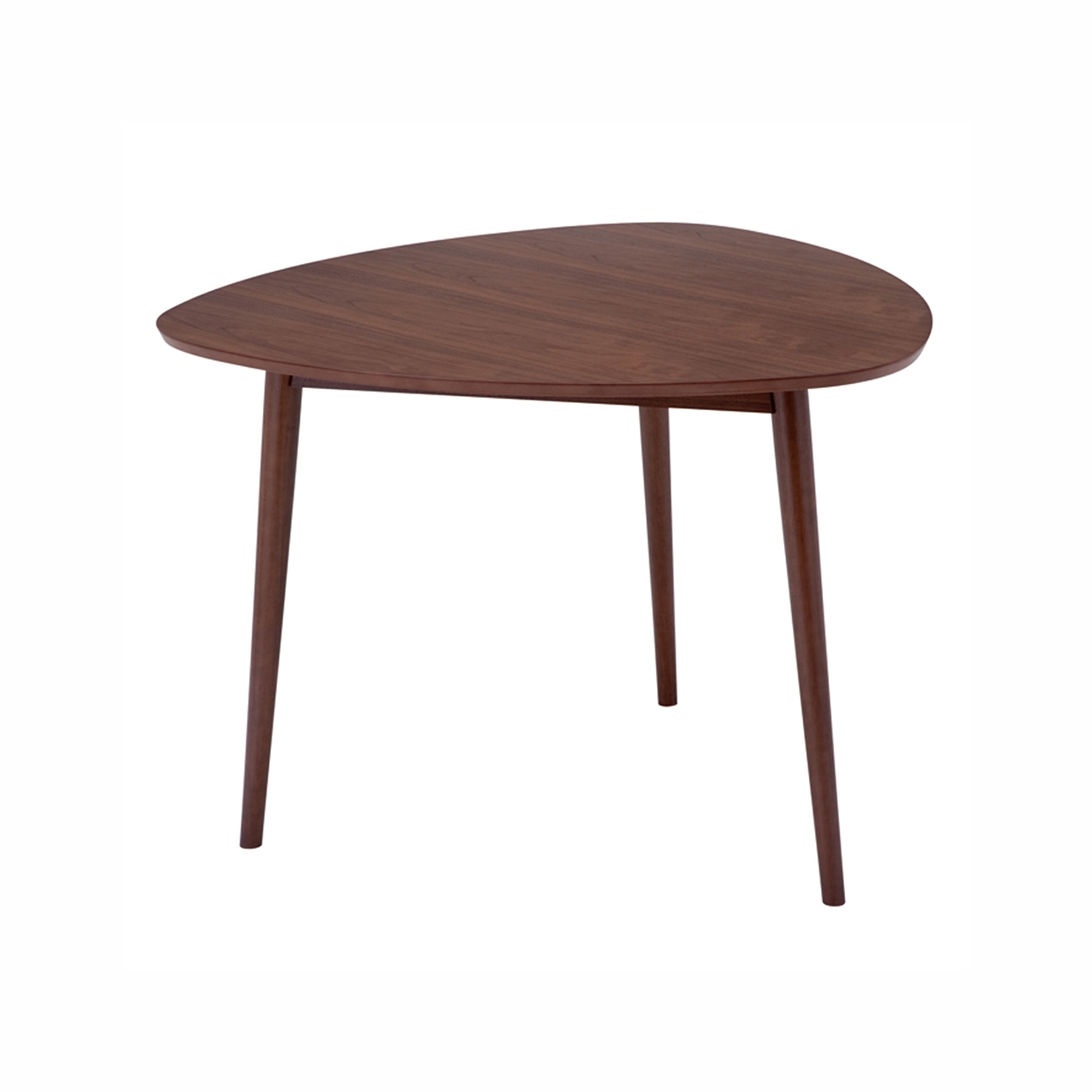 安心の正規品通販  A テーブル 三角 北欧デザイン ノーチェ◾️ウォールナット材 NOCE ダイニングテーブル