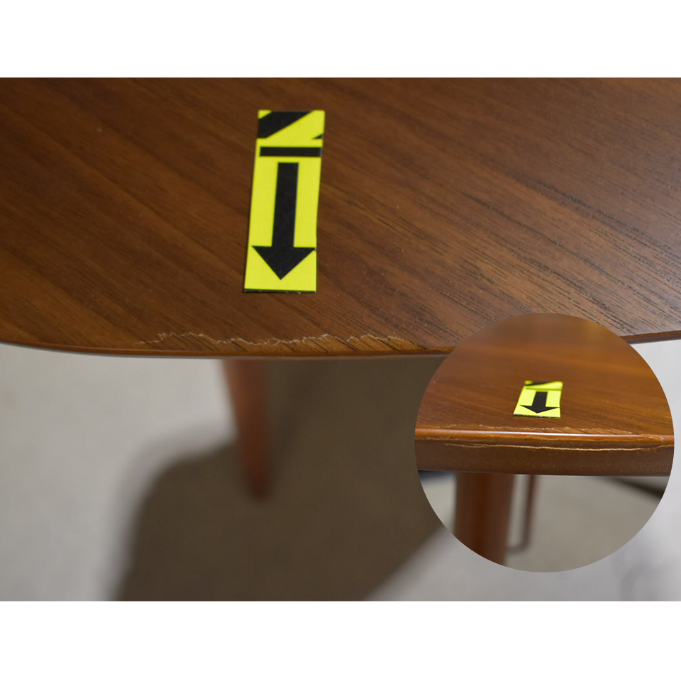 【アウトレット】ダイニングテーブルBF2458【送料無料】ウォールナット