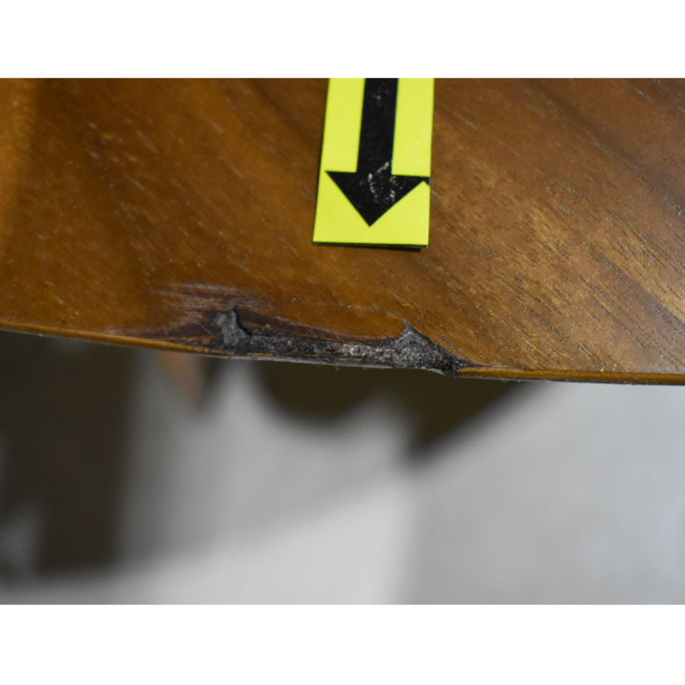 【アウトレット】ダイニングテーブルBF2458【送料無料】ウォールナット