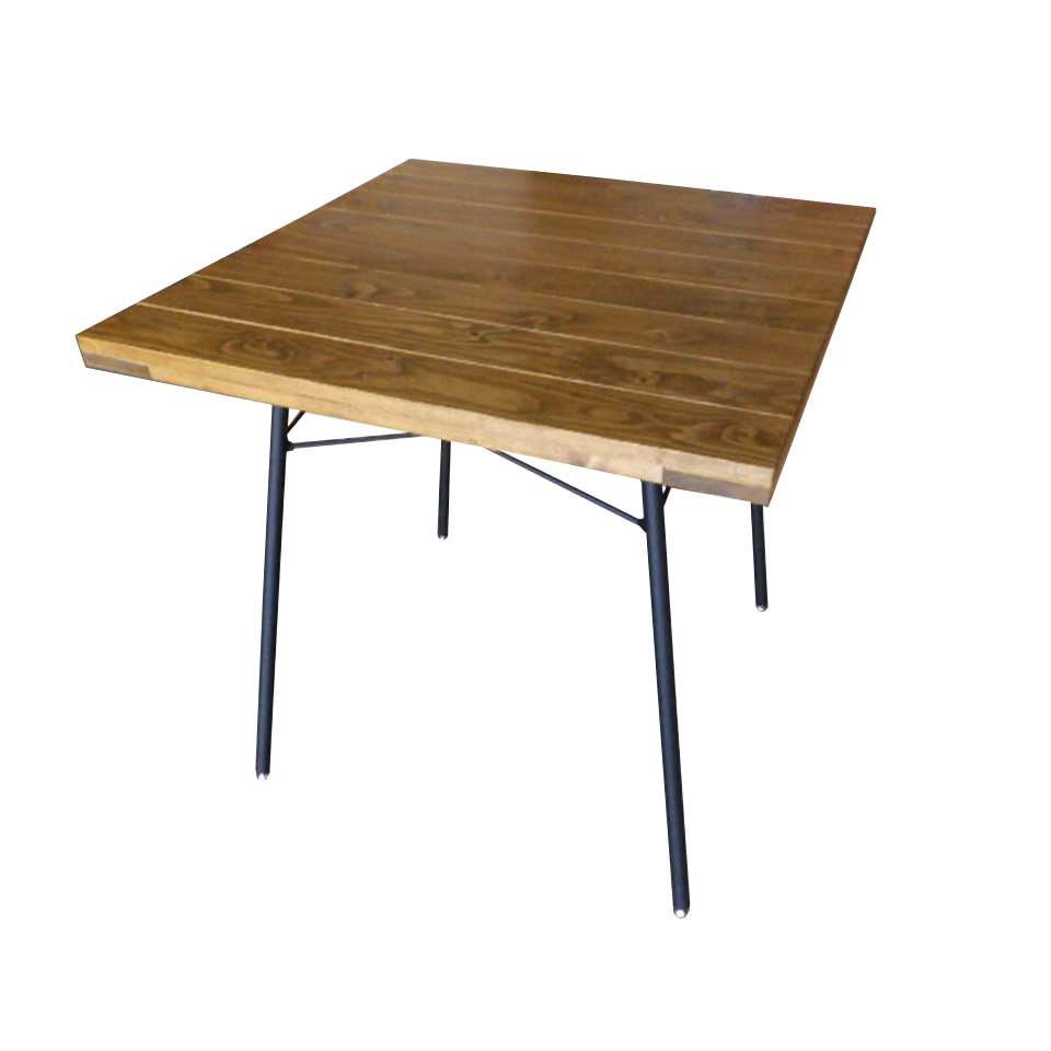 【アウトレット】ダイニングテーブルBF8168【送料無料】ナチュラル／ブラック