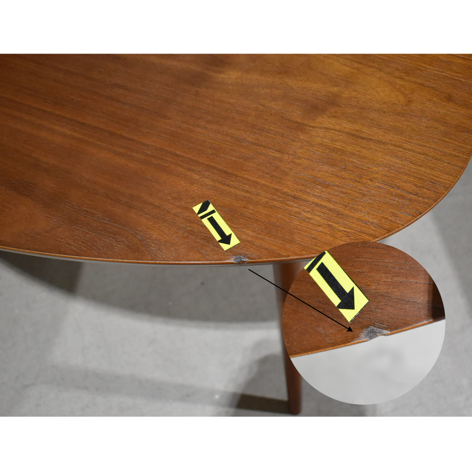 【アウトレット】ダイニングテーブルBF2458【送料無料】ウォールナット