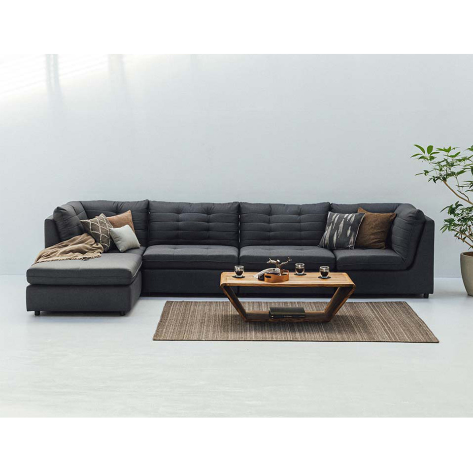 高級！組み換え可能ソファ TM-200803【送料・開梱設置無料】グレー