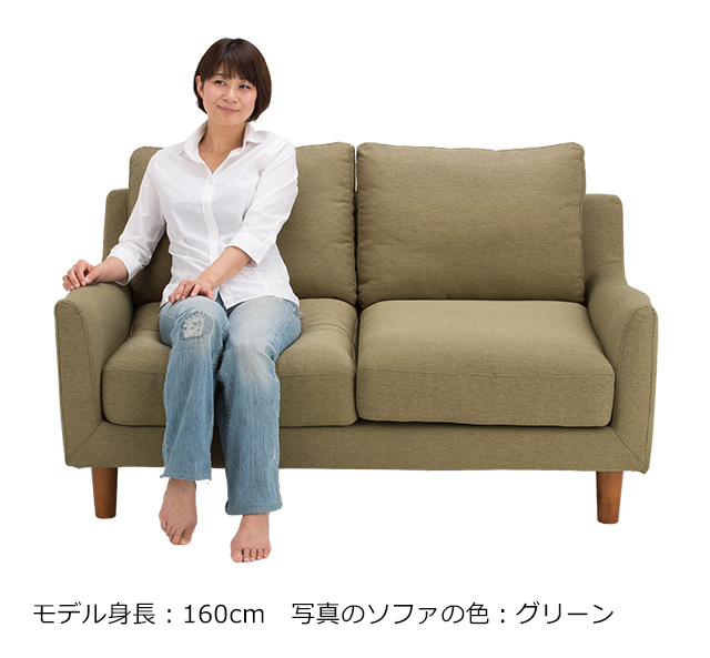 ソファTD2905 2人掛け【送料・開梱設置無料】 グレー 通販|インテリア 