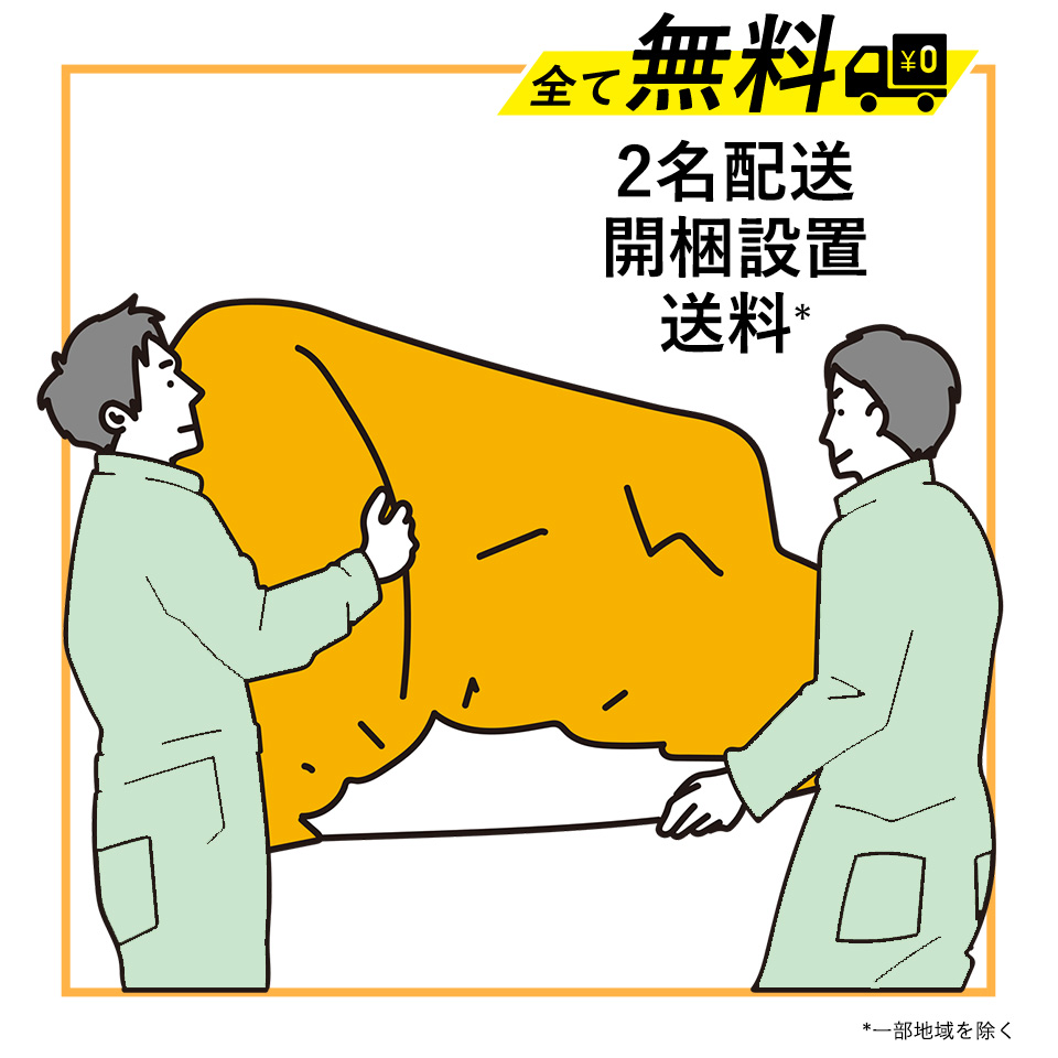 【アウトレット】ソファNC728A 2人掛け【送料・開梱設置無料】キャメル