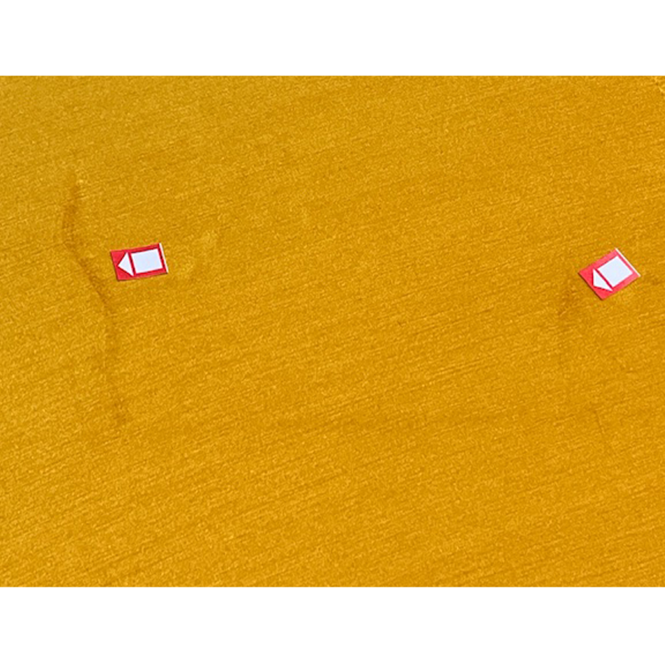 【アウトレット】ソファBEANS 3人掛け【送料・開梱設置無料】イエロー