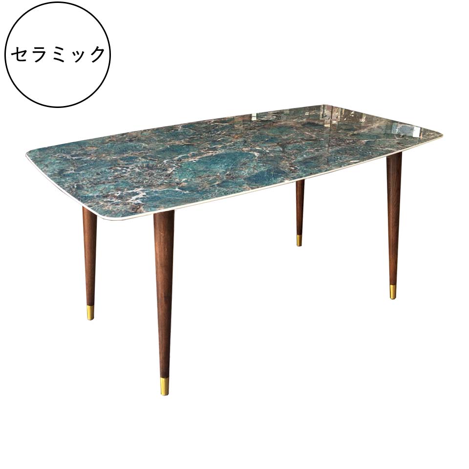 超優秀セラミック素材のダイニングテーブル MK-YBCZ09【送料無料】グリーン