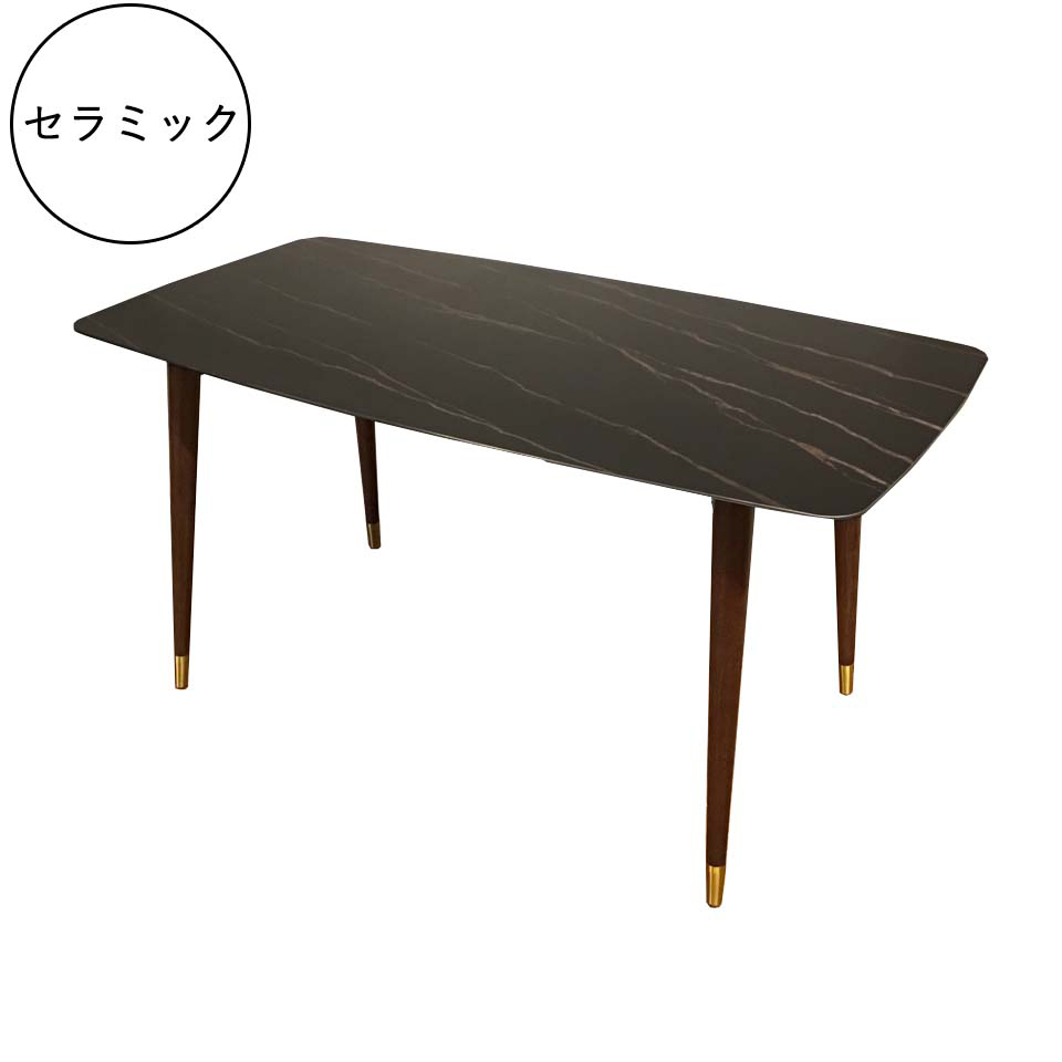 超優秀セラミック素材のダイニングテーブル MK-YBCZ09【送料無料】ブラック