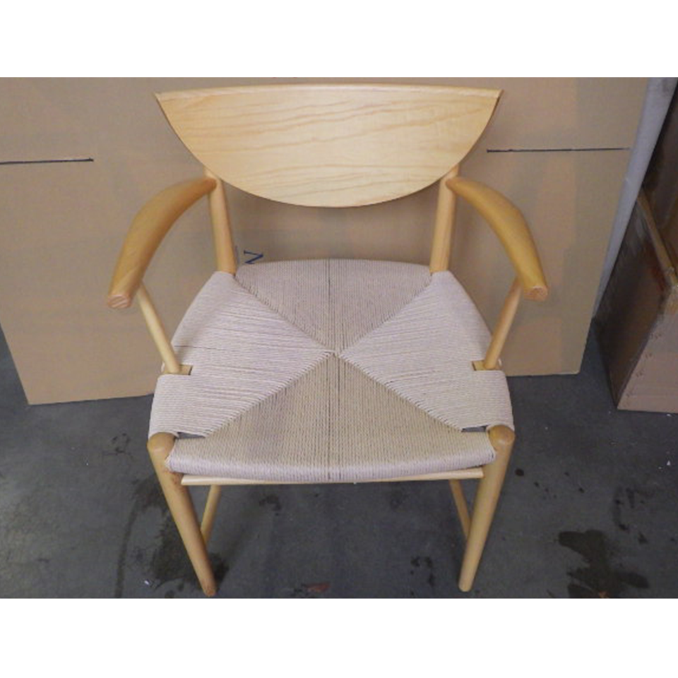 【アウトレット】チェアC555【送料無料】ナチュラル