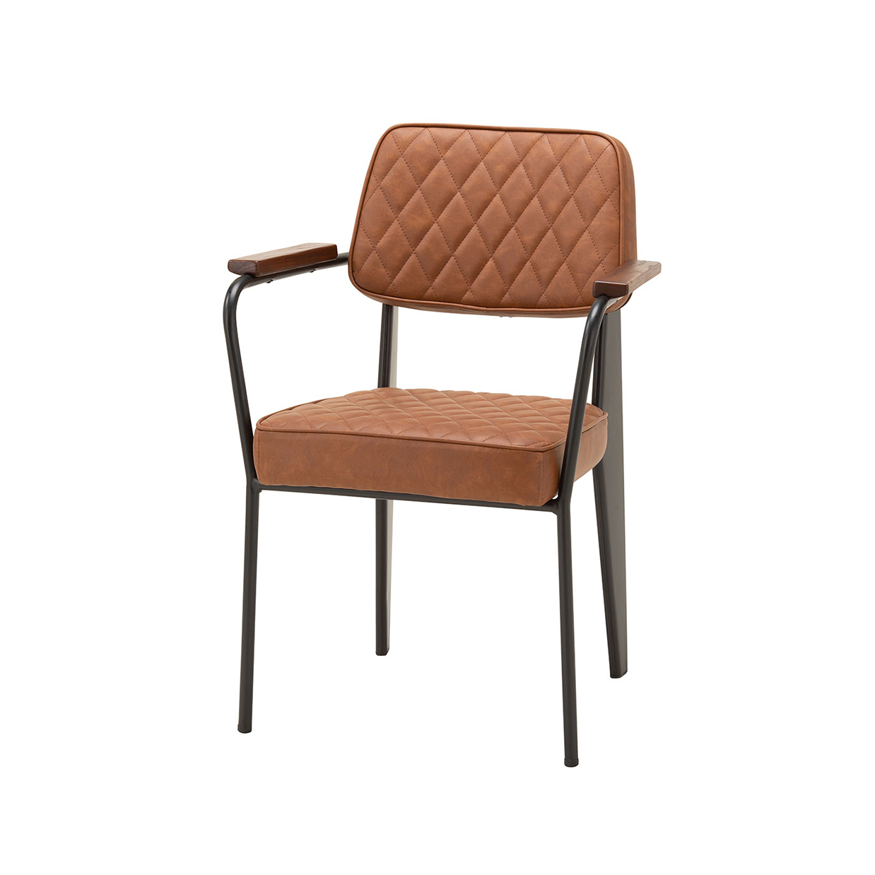 ※【アウトレット】チェア527F【送料無料】ブラウン