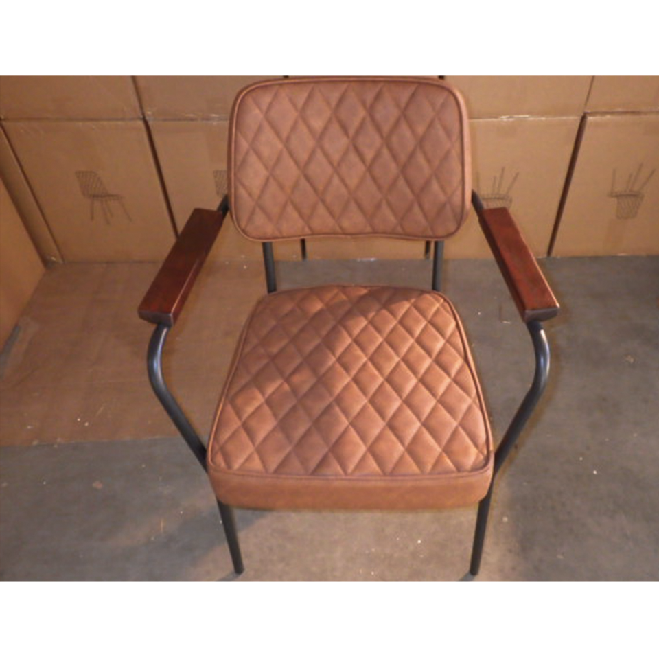 【アウトレット】チェア527F【送料無料】ブラウン