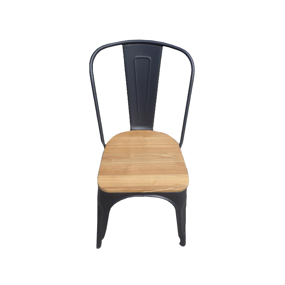 【アウトレット】T3534M1チェアブラック/ナチュラル