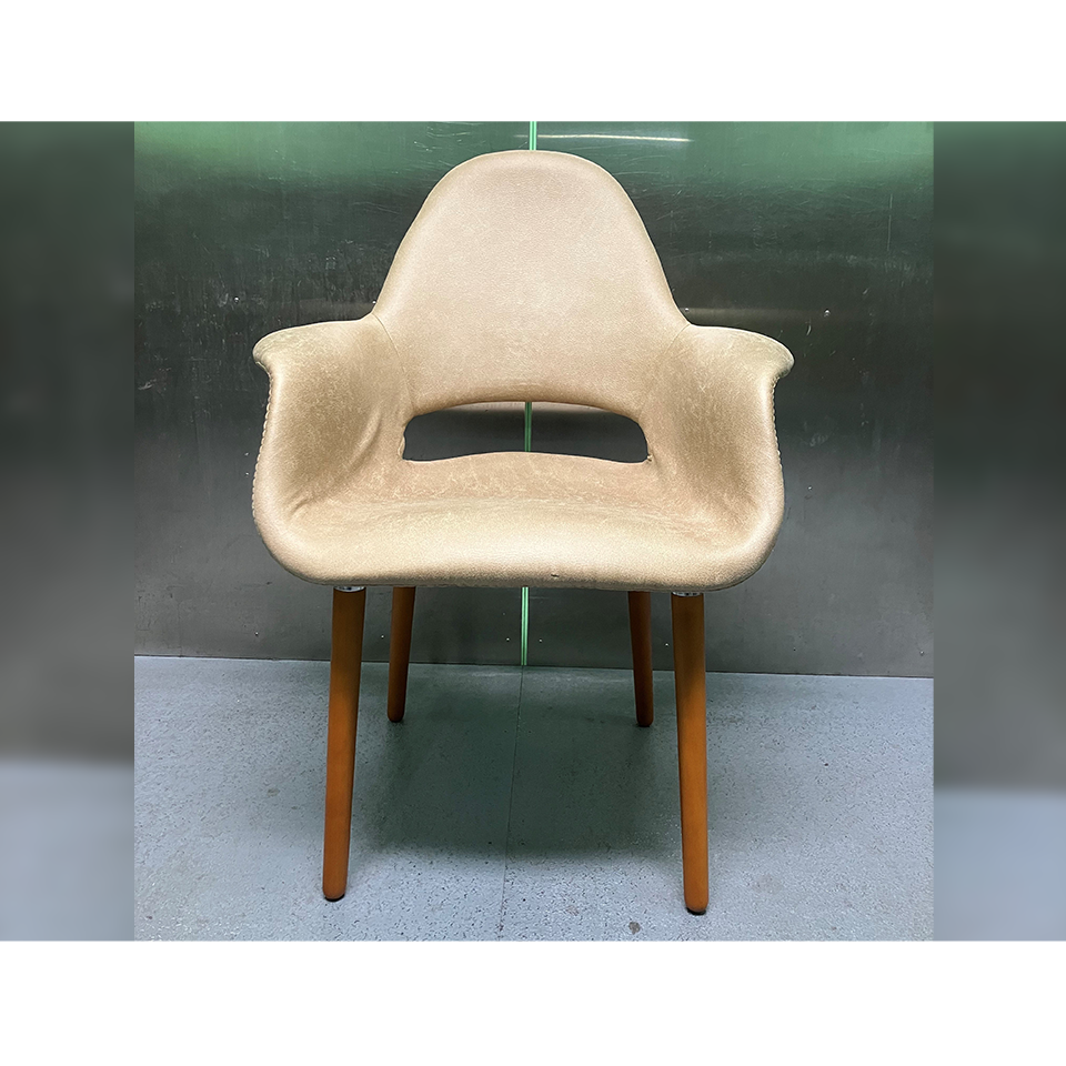 【アウトレット】チェアDC594V【送料無料】ウォールナット/ライトブラウン