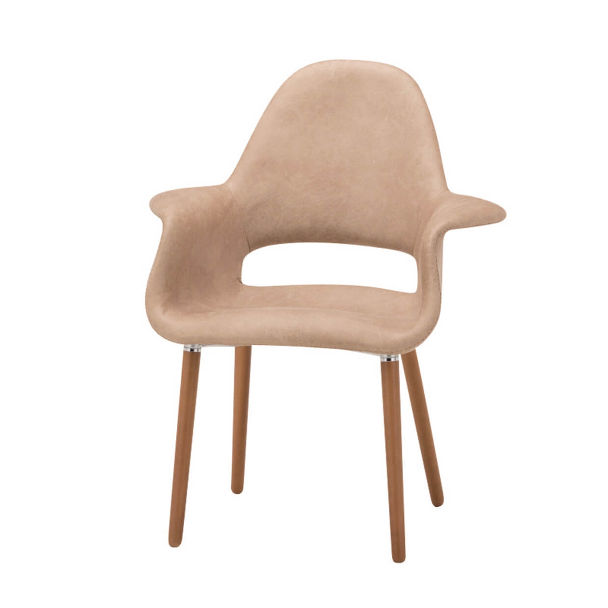 【アウトレット】チェアDC594V【送料無料】ウォールナット/ライトブラウン