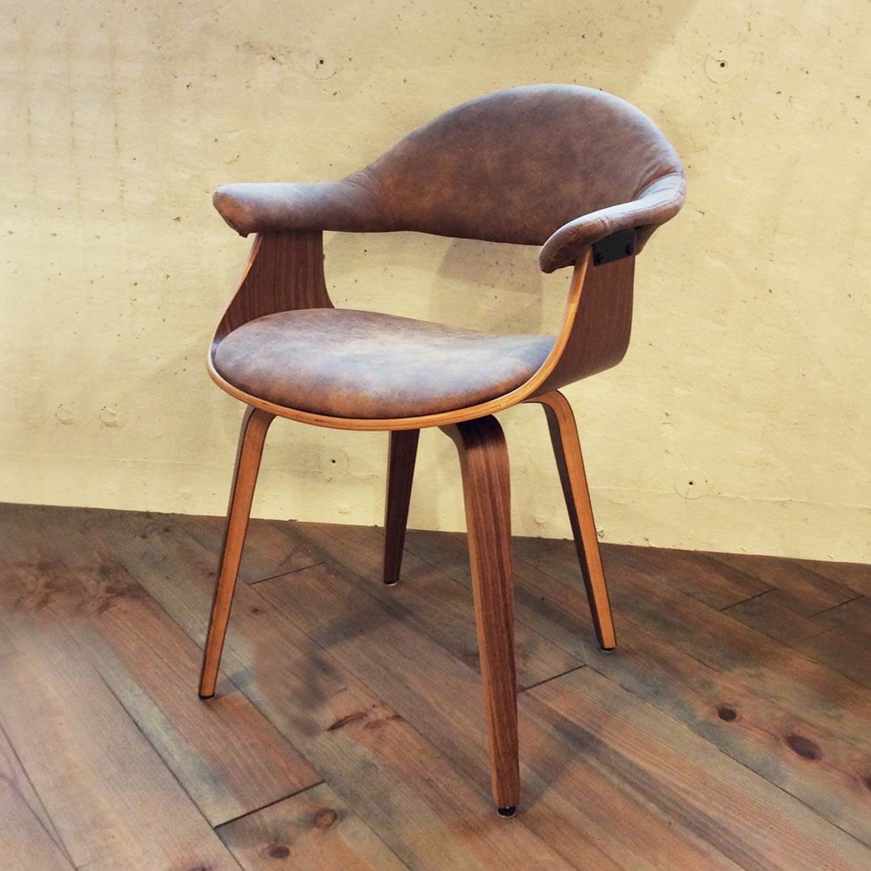 SDM2994チェアダークブラウン