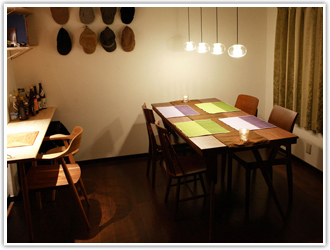 ダイニングコーディネート