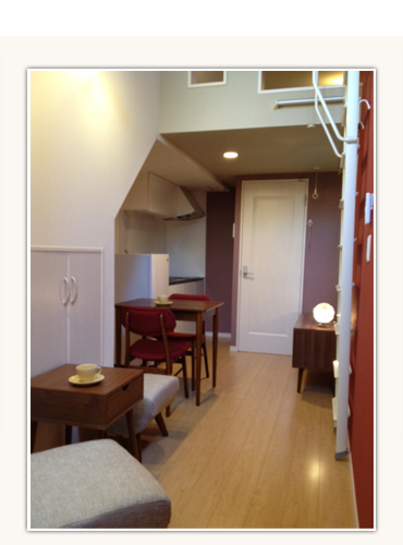 ウォールナットを中心としたコーディネート