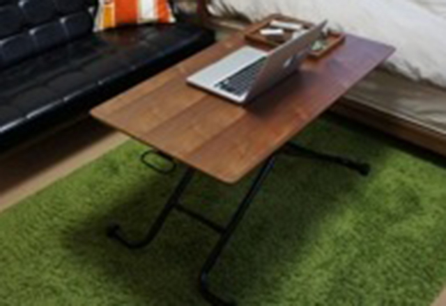 予約販売品】 NOCE アジャスタブルテーブル BF6420 ブラック