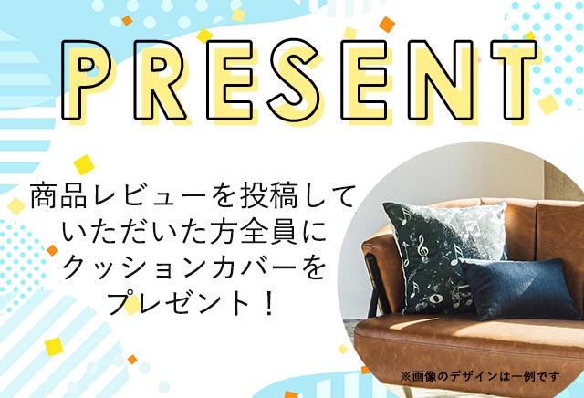 レビュー投稿キャンペーン実施中!